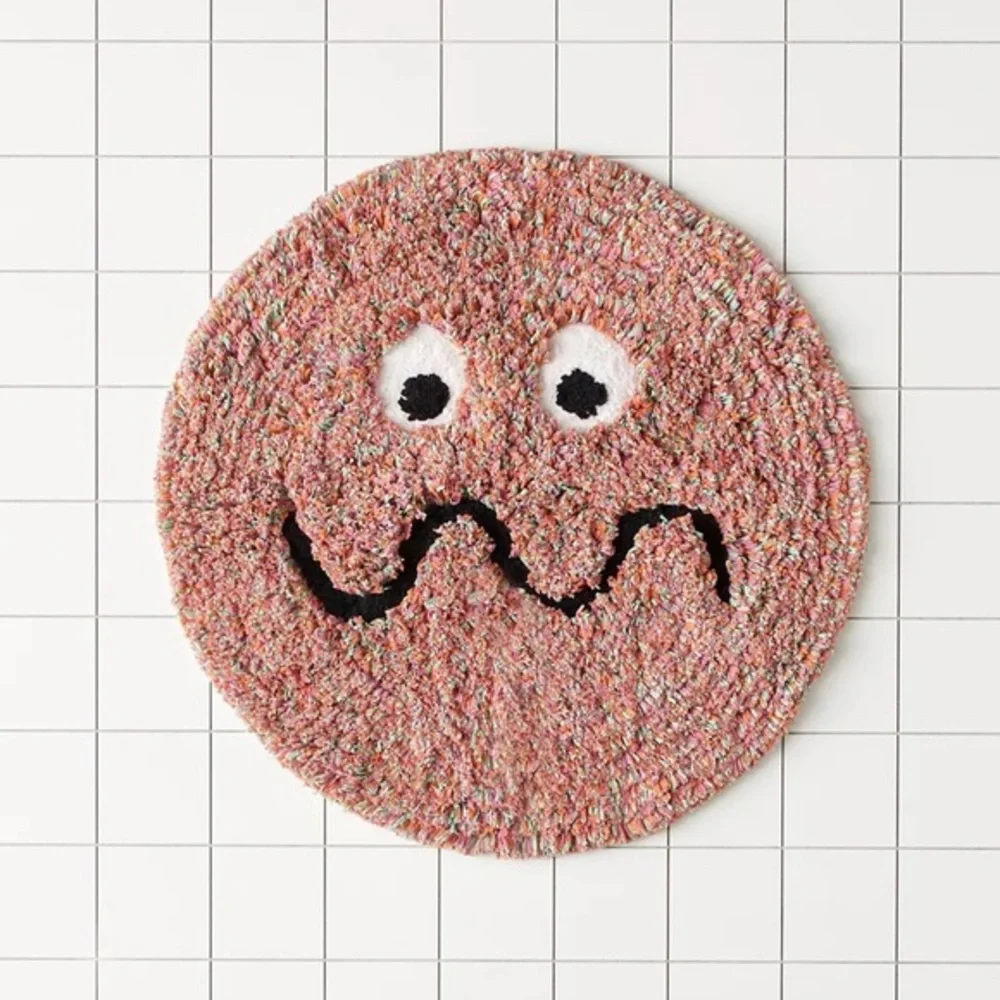 UO- Uncertain Bath Mat-Pink